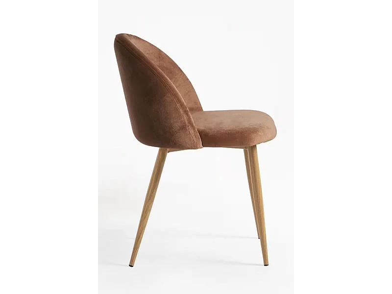 Dudeco Silla Bristol Marrón oscuro