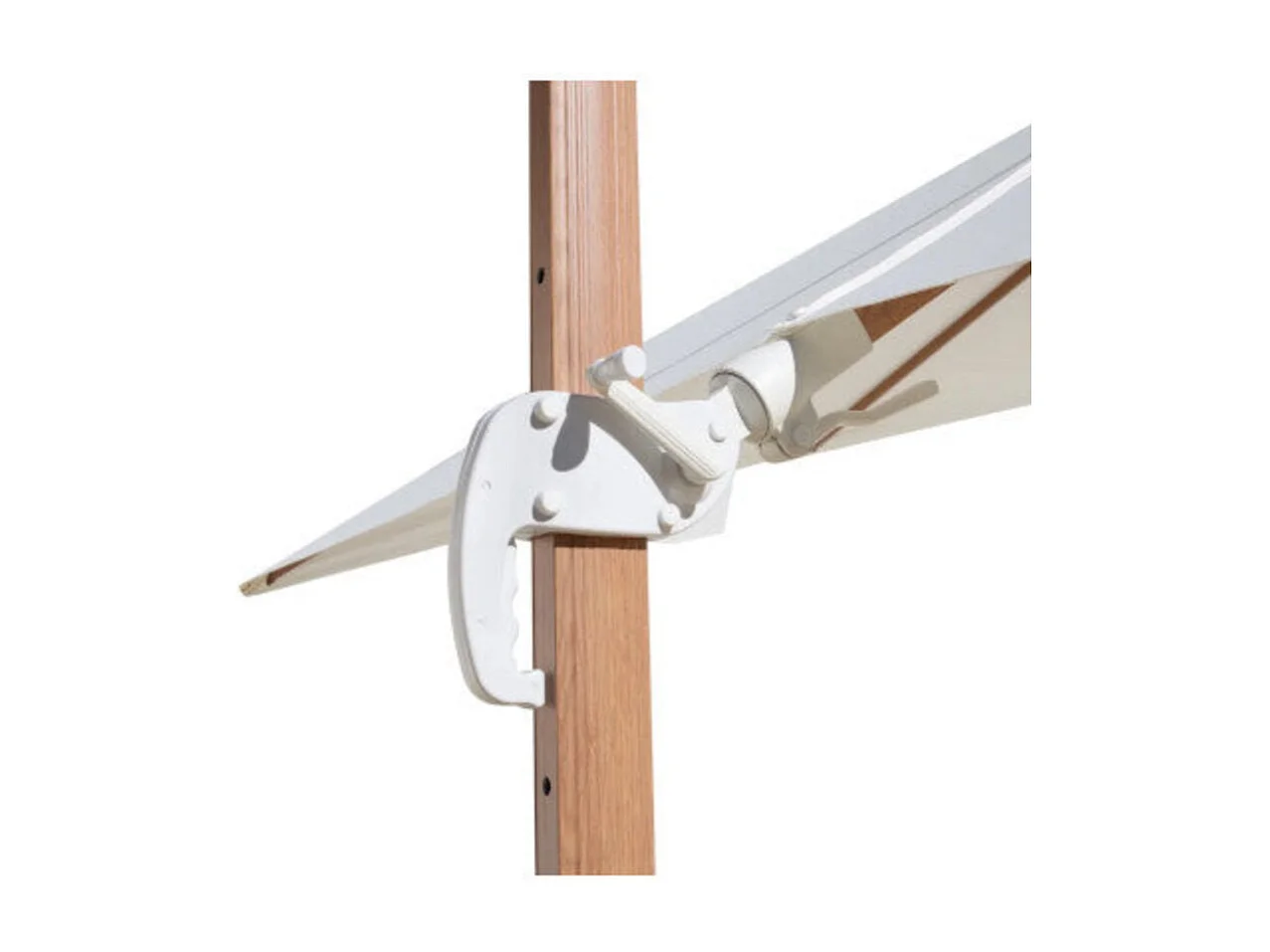 Dudeco Guarda-Sol Alumínio 300x400 Branco