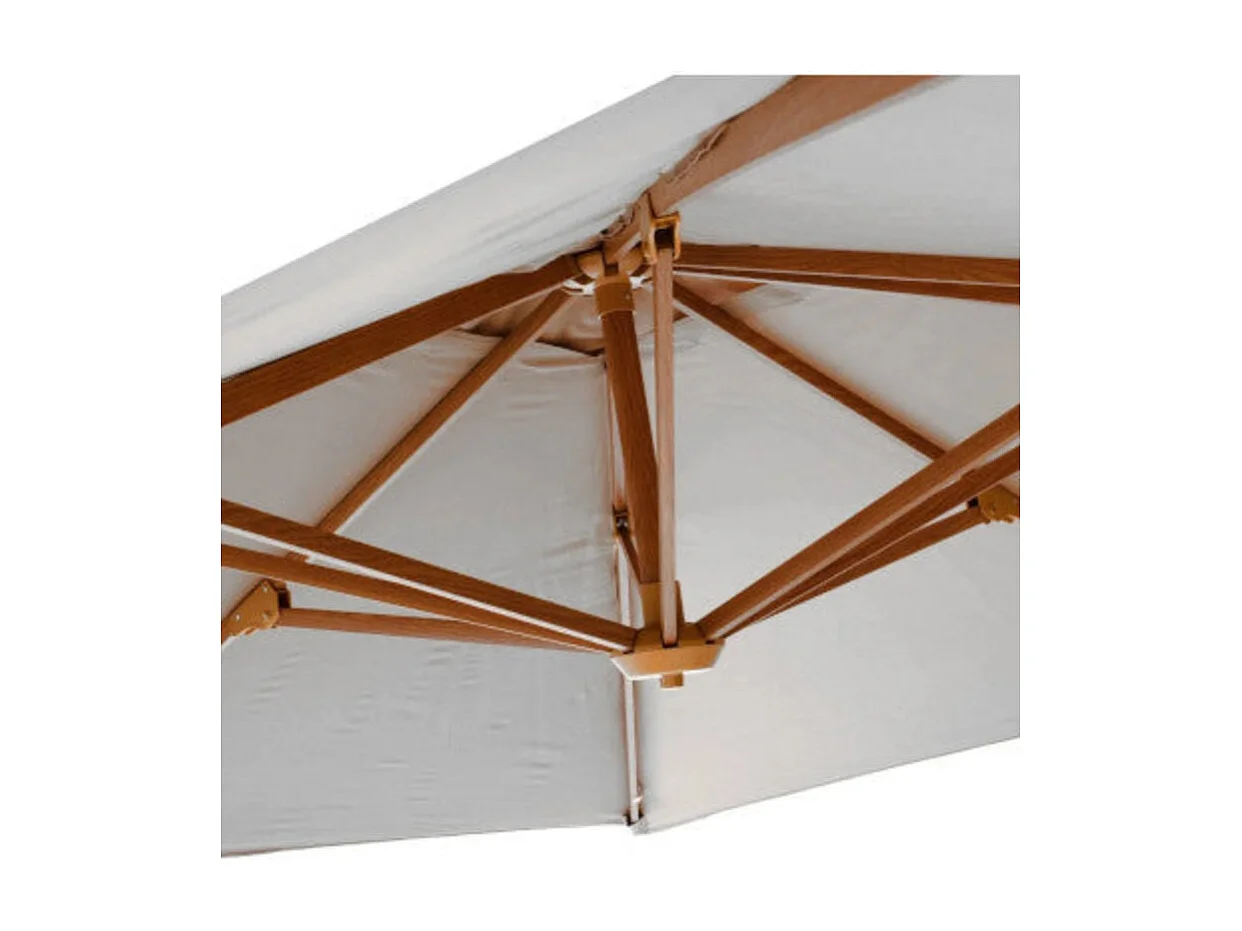 Dudeco Guarda-Sol Alumínio 300x400 Branco