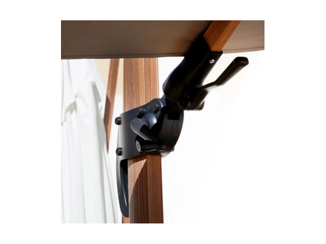 Dudeco Guarda-Sol Alumínio 300x400 Branco