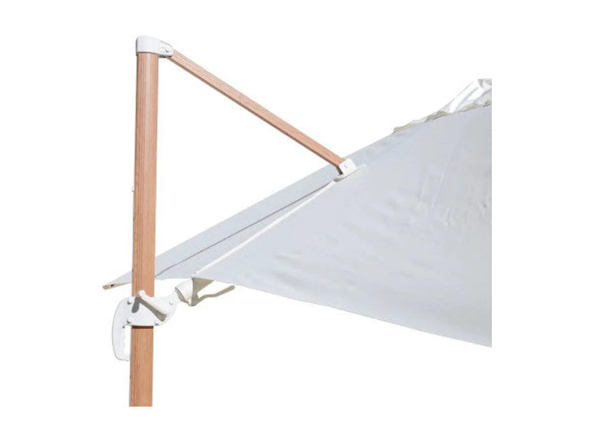 Dudeco Guarda-Sol Alumínio 300x400 Branco