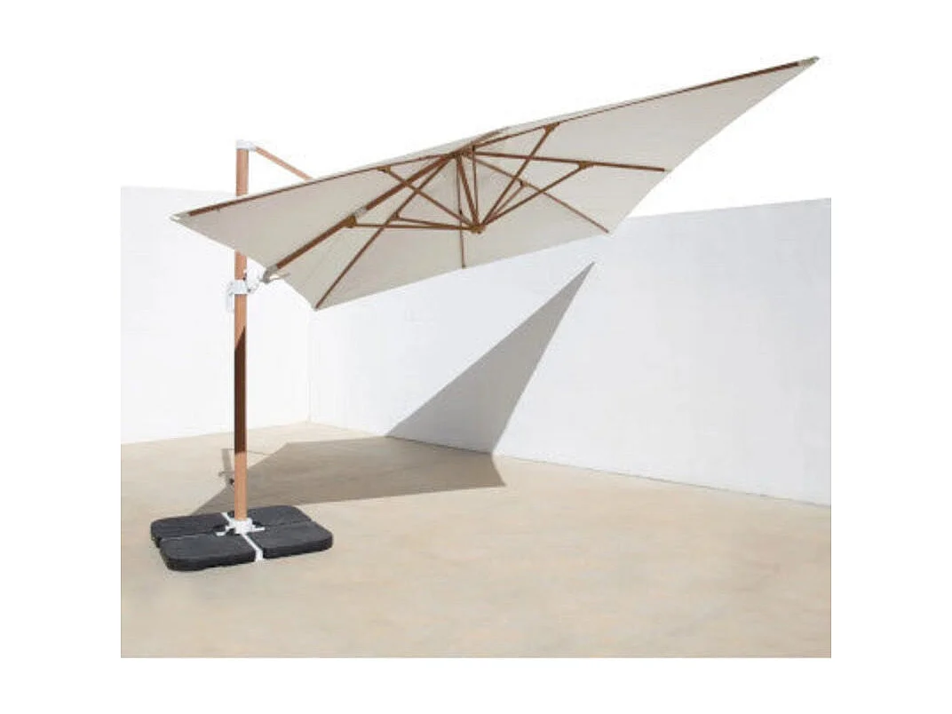 Dudeco Guarda-Sol Alumínio 300x400 Branco