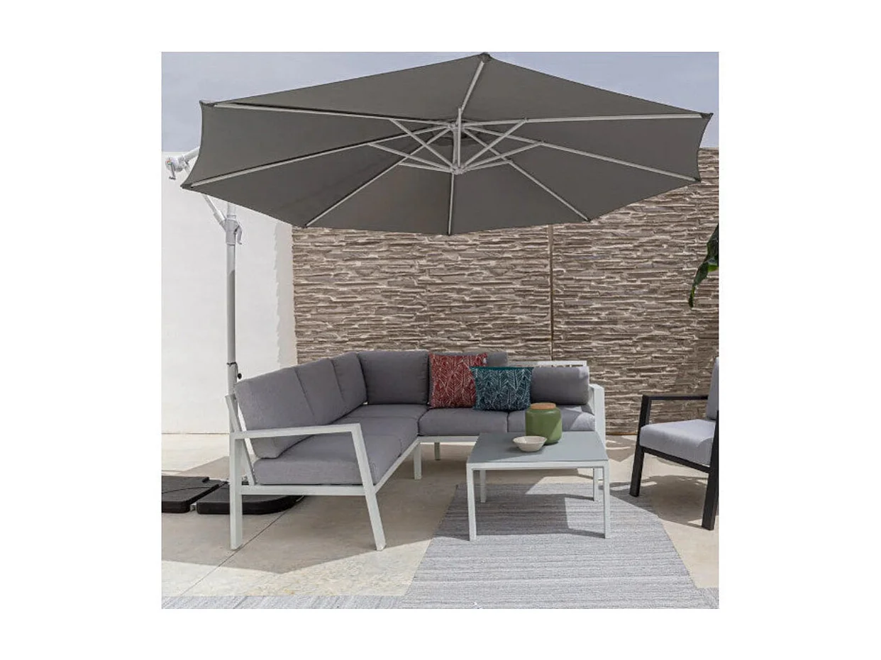 Dudeco Guarda-Sol Alumínio 300x300 Branco