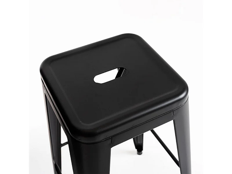 Dudeco Banco Leeds Alto Preto mate