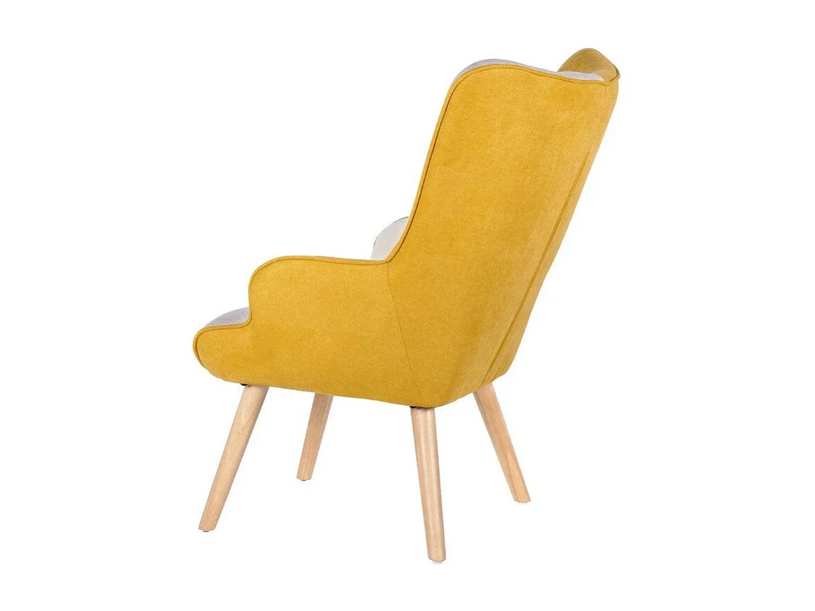 Dudeco Poltrona Luca Patchwork Mostarda