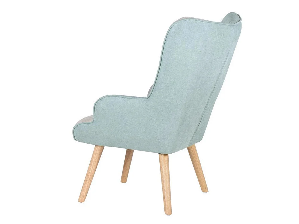 Dudeco Poltrona Luca Patchwork Verde Menta