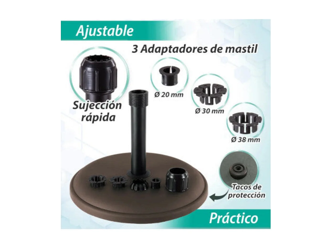 Dudeco Base para sombrilla 16 Marrón