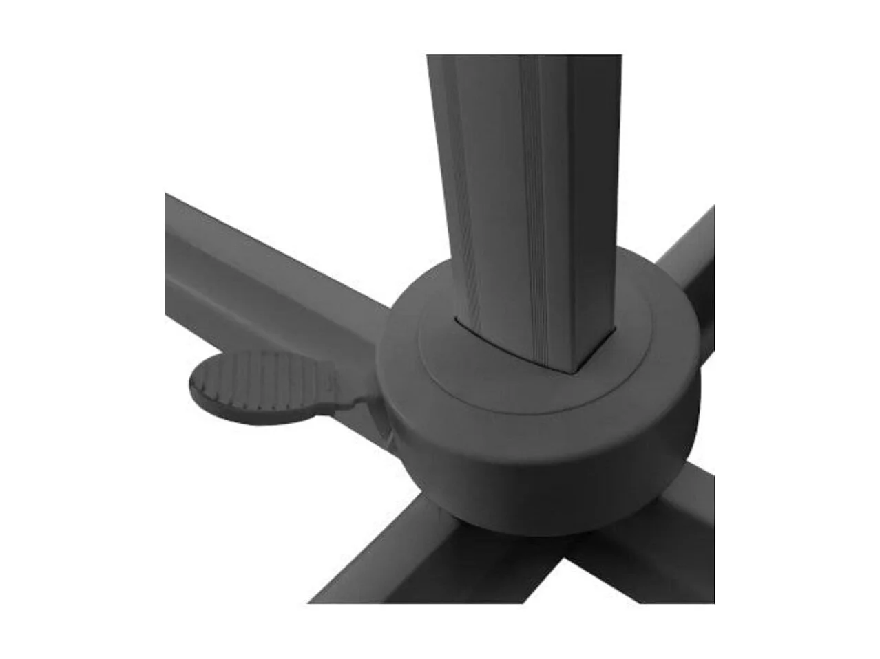 Dudeco Guarda-Sol Alumínio LED 300 Cinzento