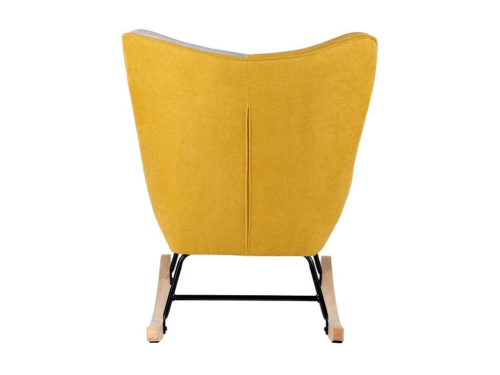 Dudeco Poltrona de Balanço Luca Patchwork Mostarda