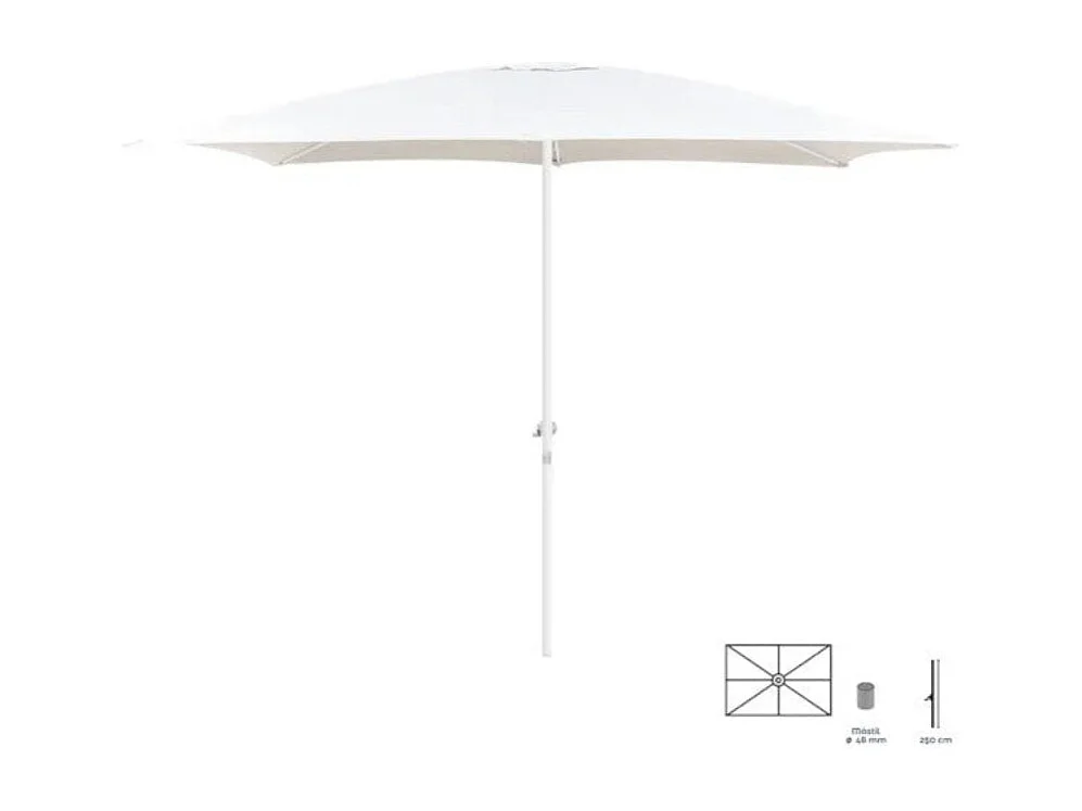 Dudeco Guarda-Sol Alba 200x300 Branco