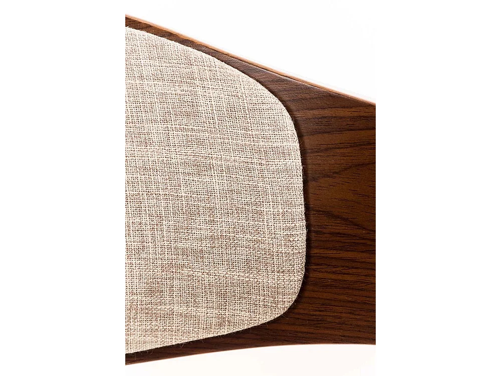 Dudeco Silla Berlim de Tela Nogal y crema