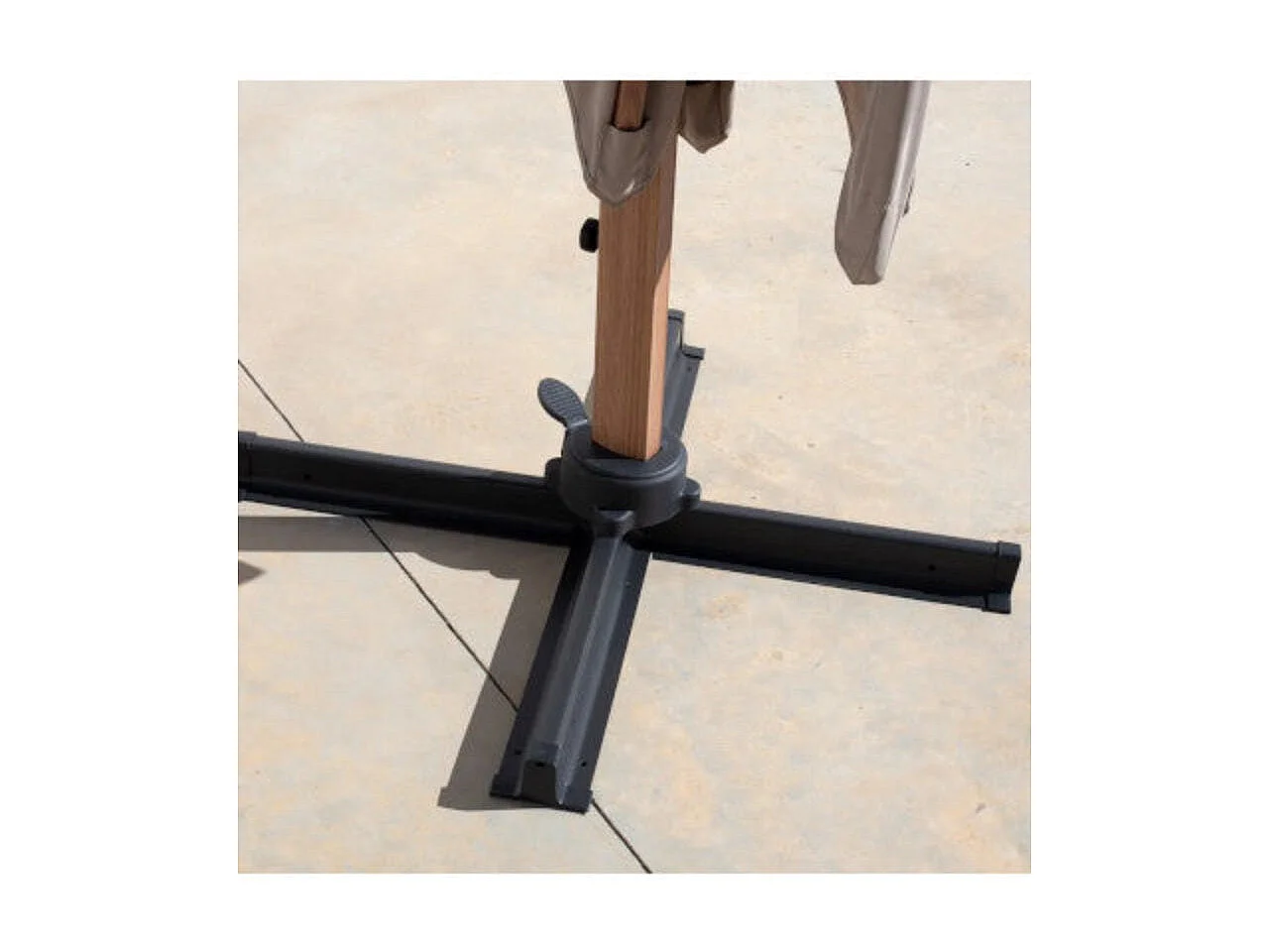 Dudeco Guarda-Sol Alumínio 300x400 Cinzento