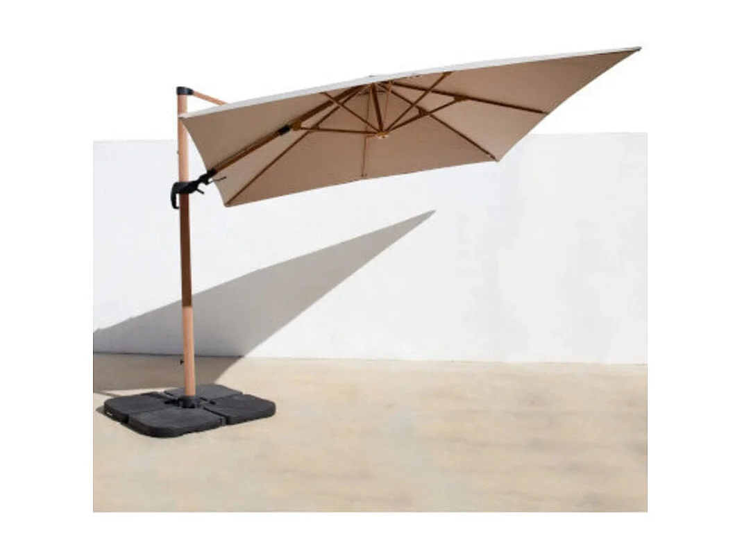 Dudeco Guarda-Sol Alumínio 300x400 Cinzento