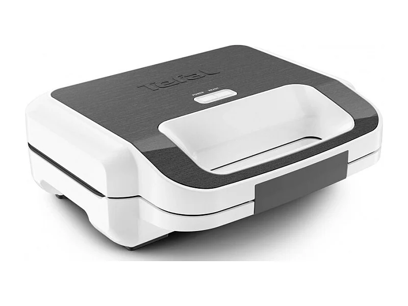 Waffeleisen und Sandwichmaker Tefal Snack XL SW701110 - Extra große und tiefe abnehmbare Platten, 850W, Weiß