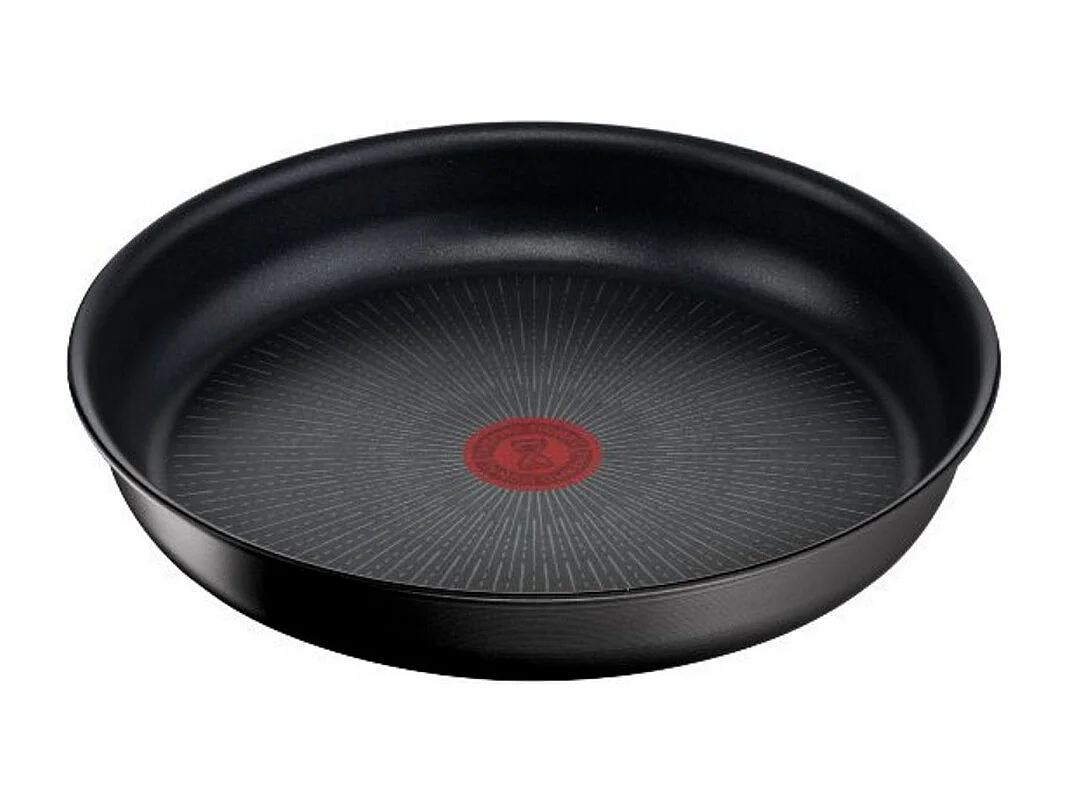 Tefal Ingenio Eco Resist Bakpan 24 cm Aluminium Anti-aanbak Titanium, Afneembaar Handvat, Geschikt voor Alle Vuursoorten Inclusief Inductie