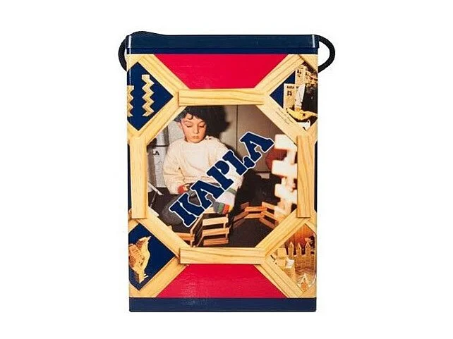 Kapla Baril 200 planchettes en pin naturel - Jeu de construction créatif sans fixation dès 3 ans