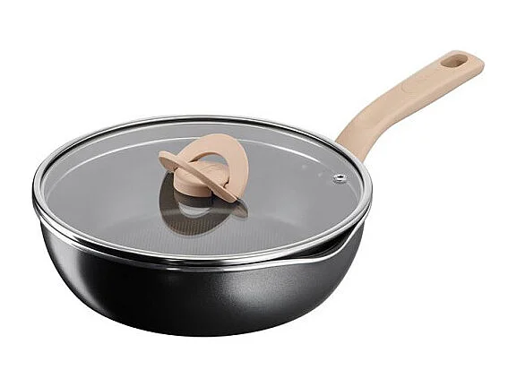 Poêle Tefal One Pick Pot Pan 24 cm G1668704 Noir