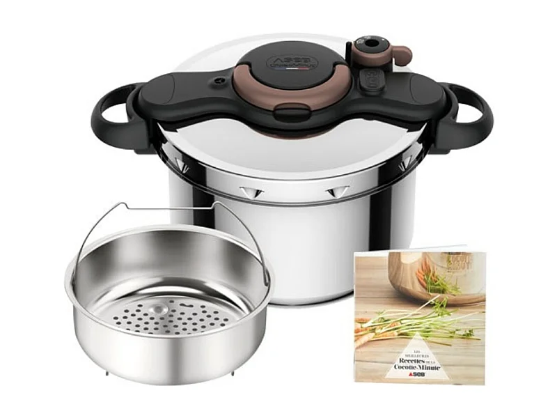 Seb Cocotte minute 7.5l acier inoxydable - P4624877