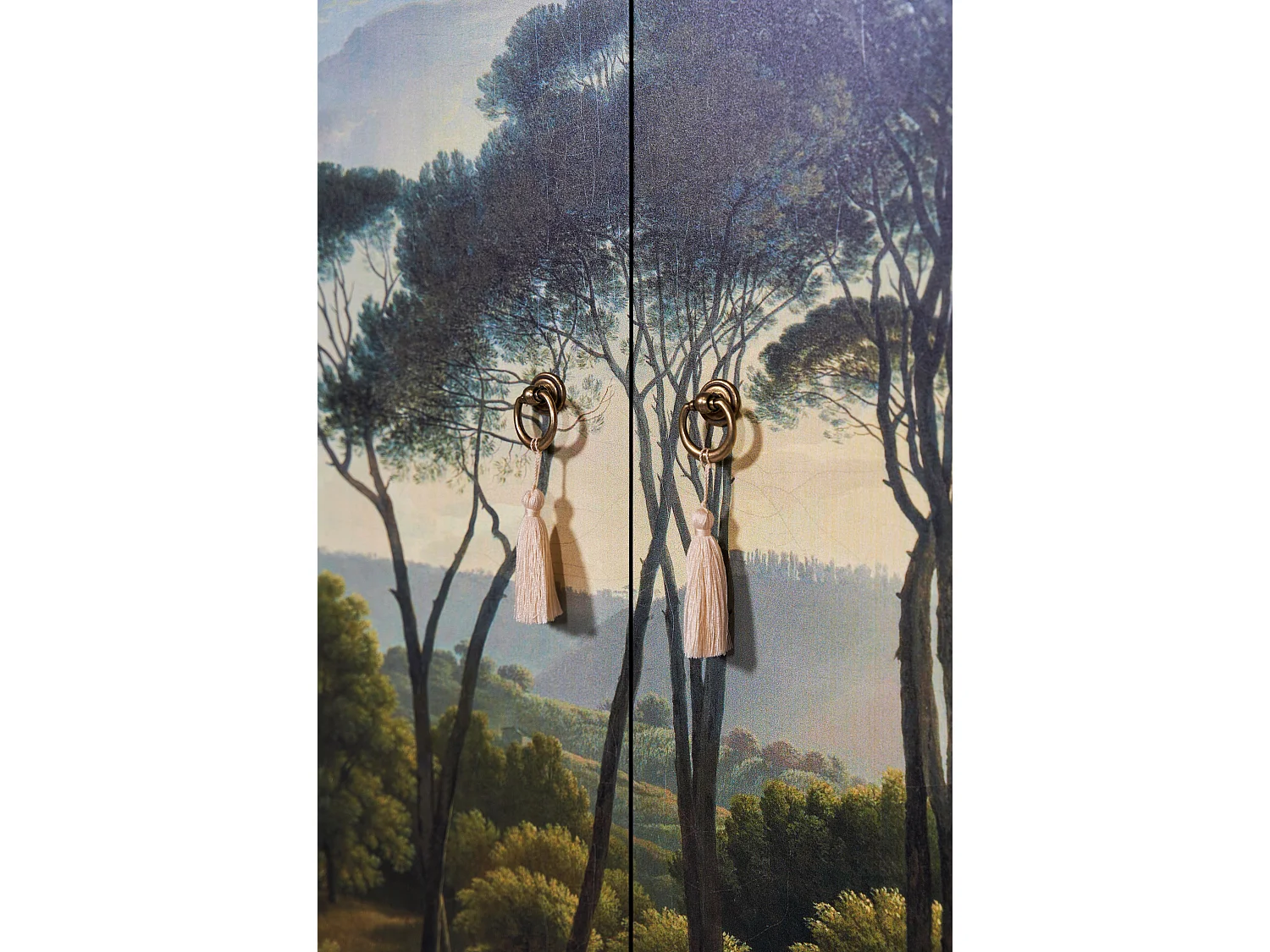 Buffetkast met 2 deuren in bedrukt MDF