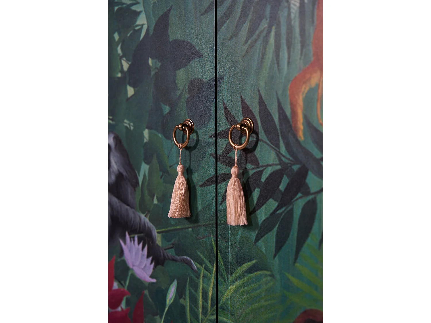 Buffetkast met 2 deuren in bedrukt MDF