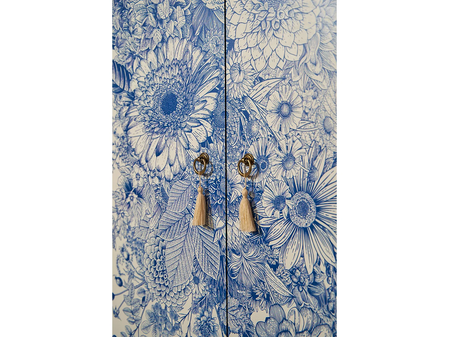 Buffetkast met 2 deuren in bedrukt MDF