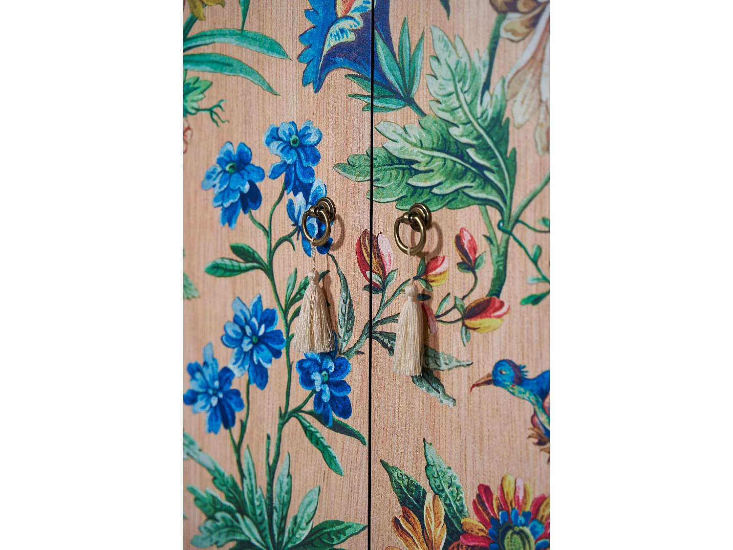 Buffetkast met 2 deuren in bedrukt MDF