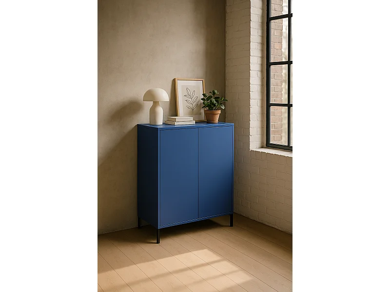 Mueble organizador multiusos azúl VERNER