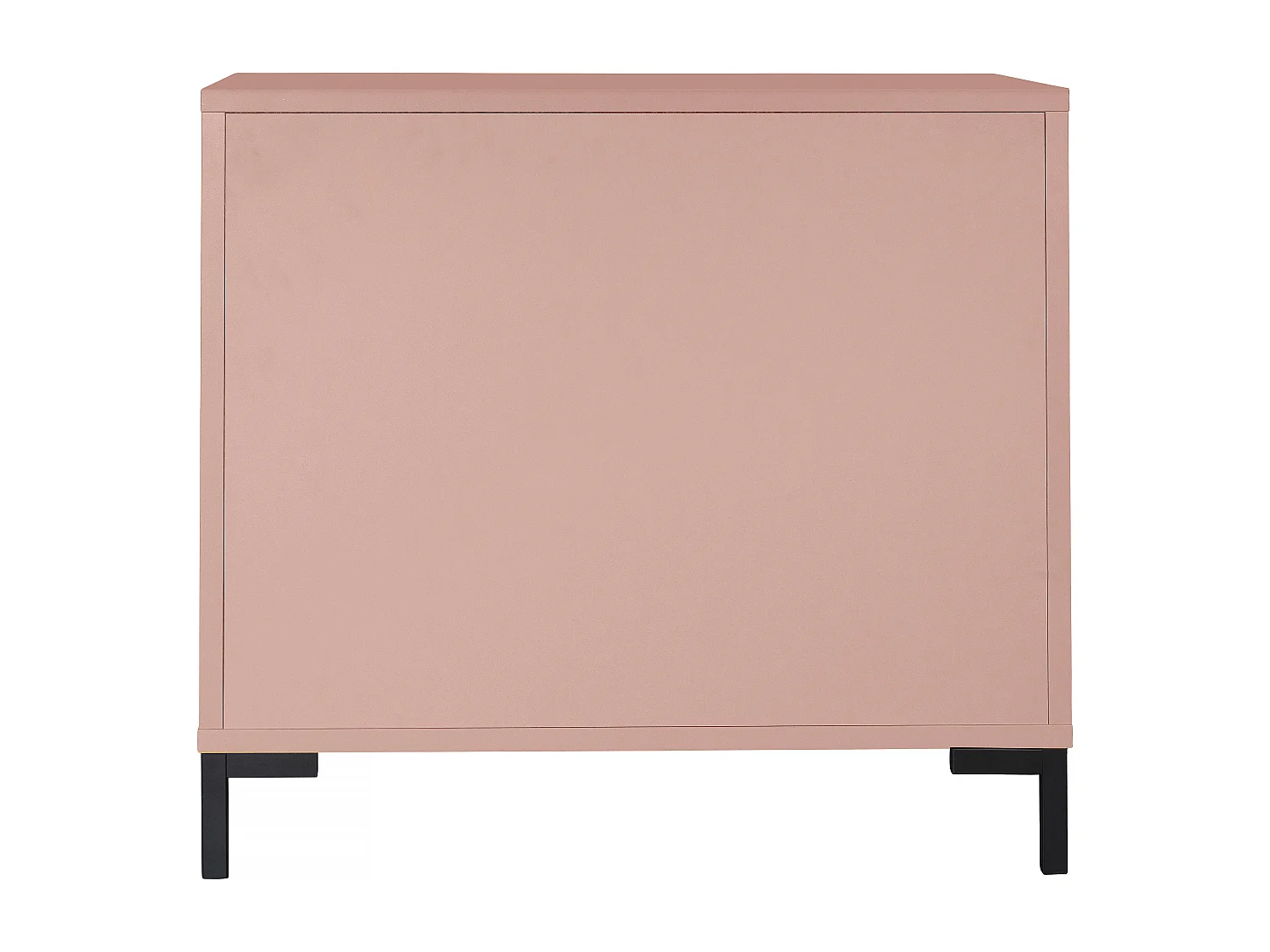 Meuble pour vinyles rose BOWIE