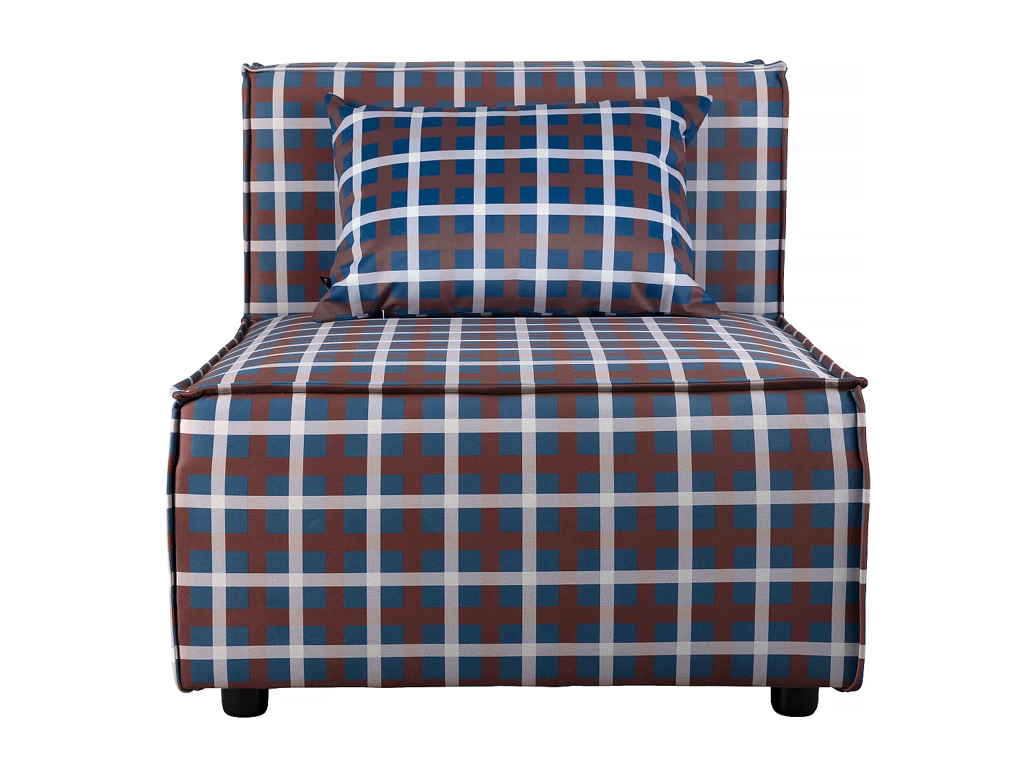 Sillon lounge de terciopelo HARPER