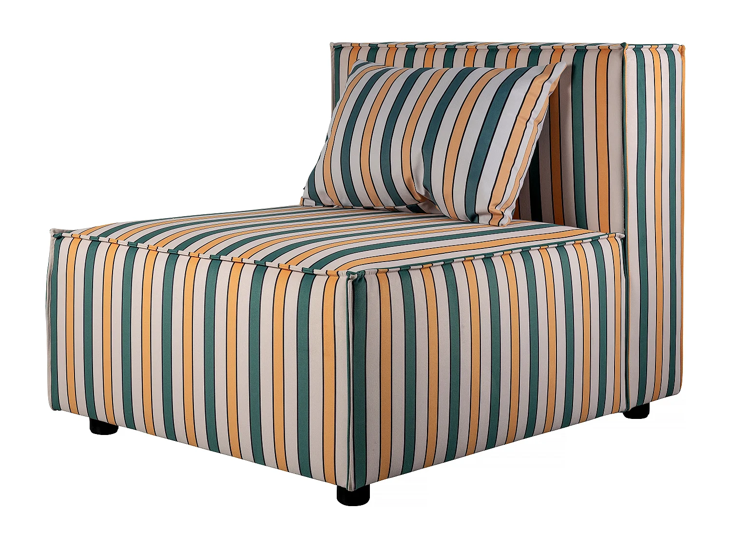 Sillon lounge de terciopelo HARPER
