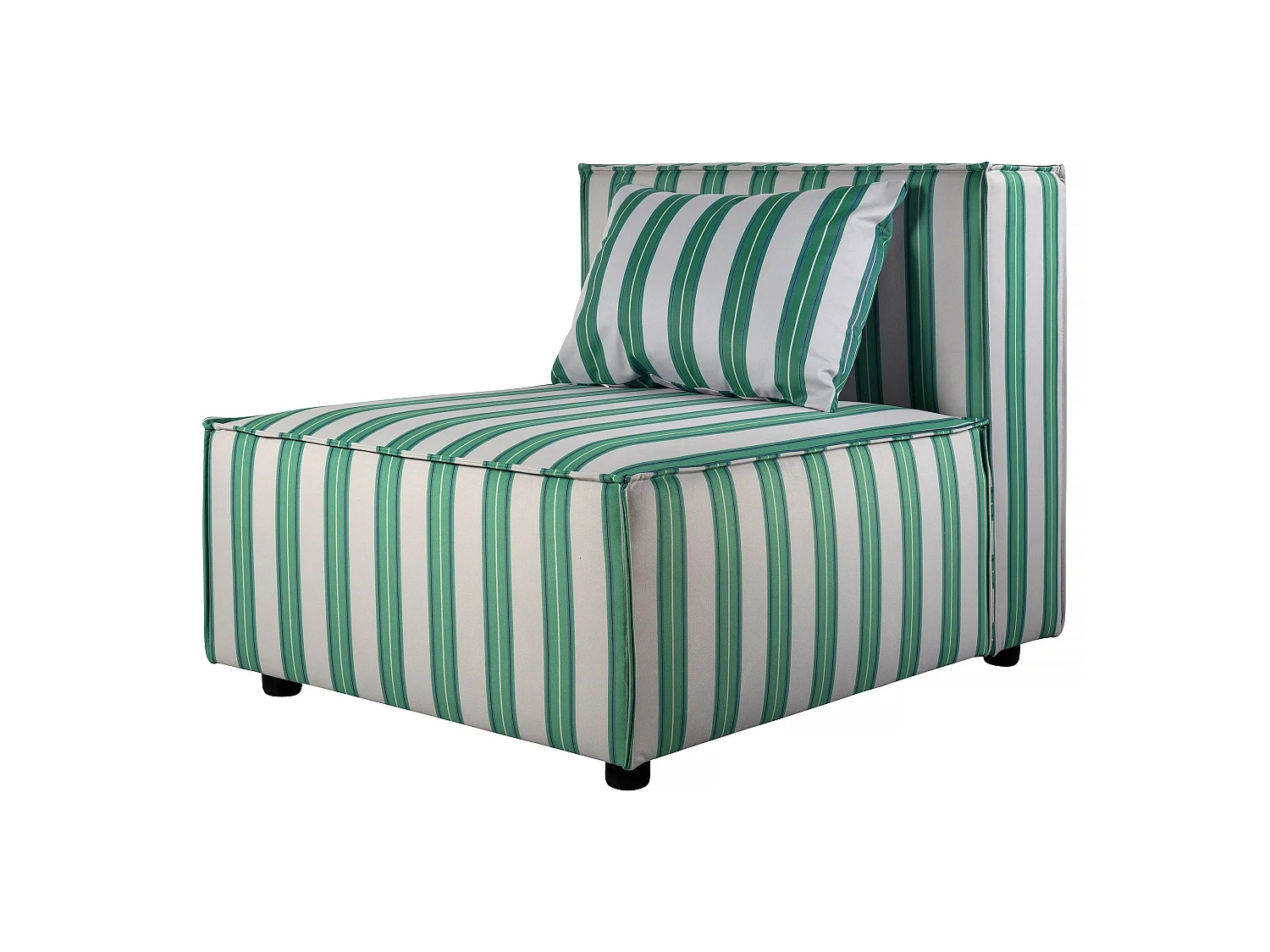 Lounge-Sessel aus Samt HARPER