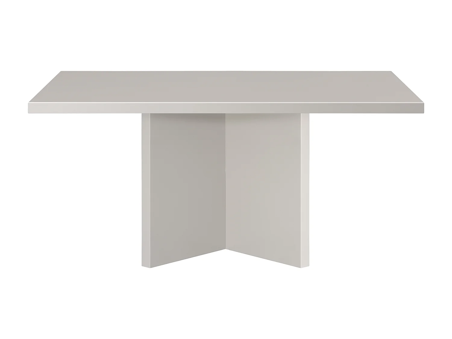 Mesa de centro tablero laminado de 3cm taupe 100x60cm- HECHO EN ESPAÑA