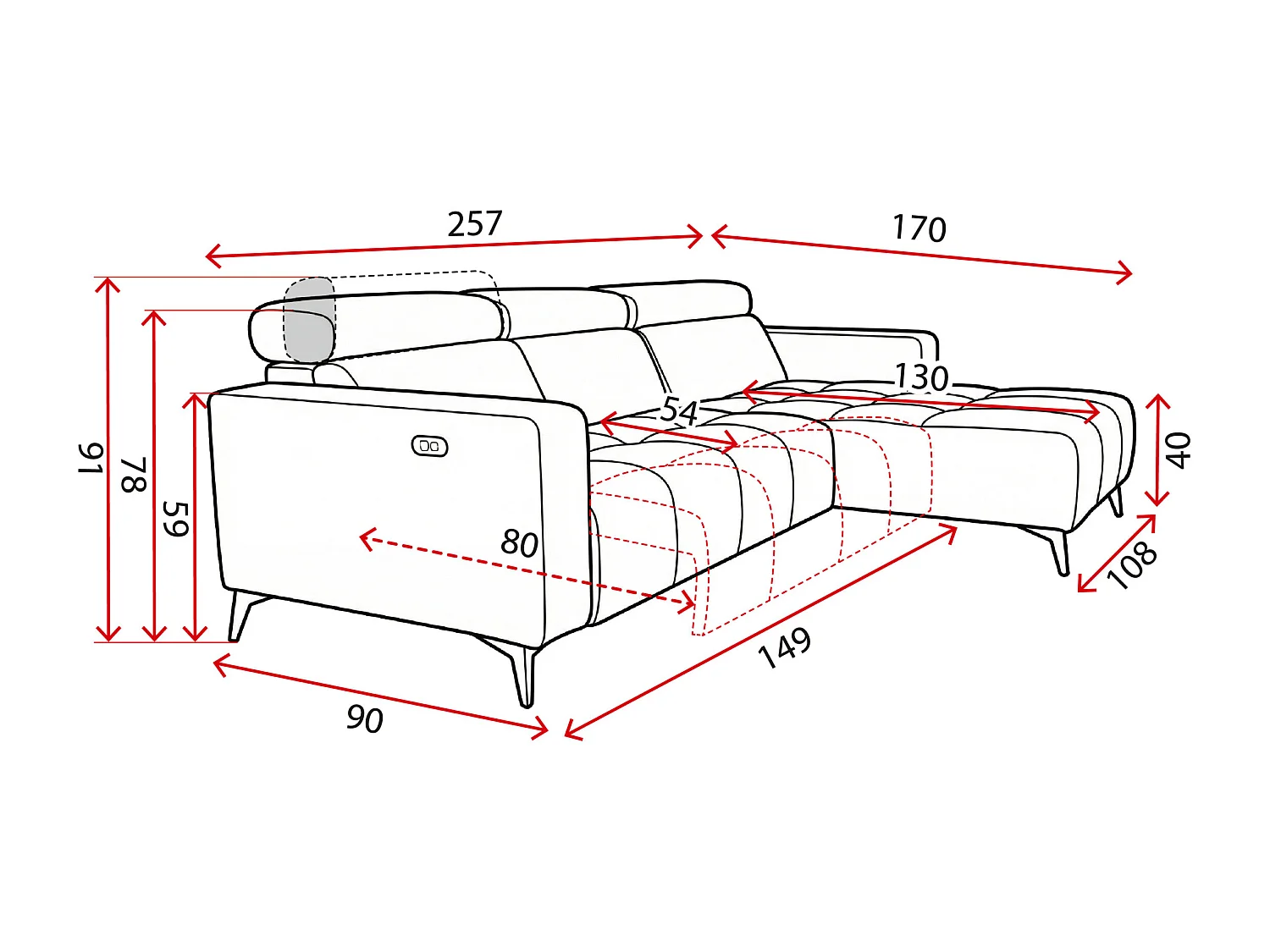Stella – Canapé d’angle moderne au design élégant