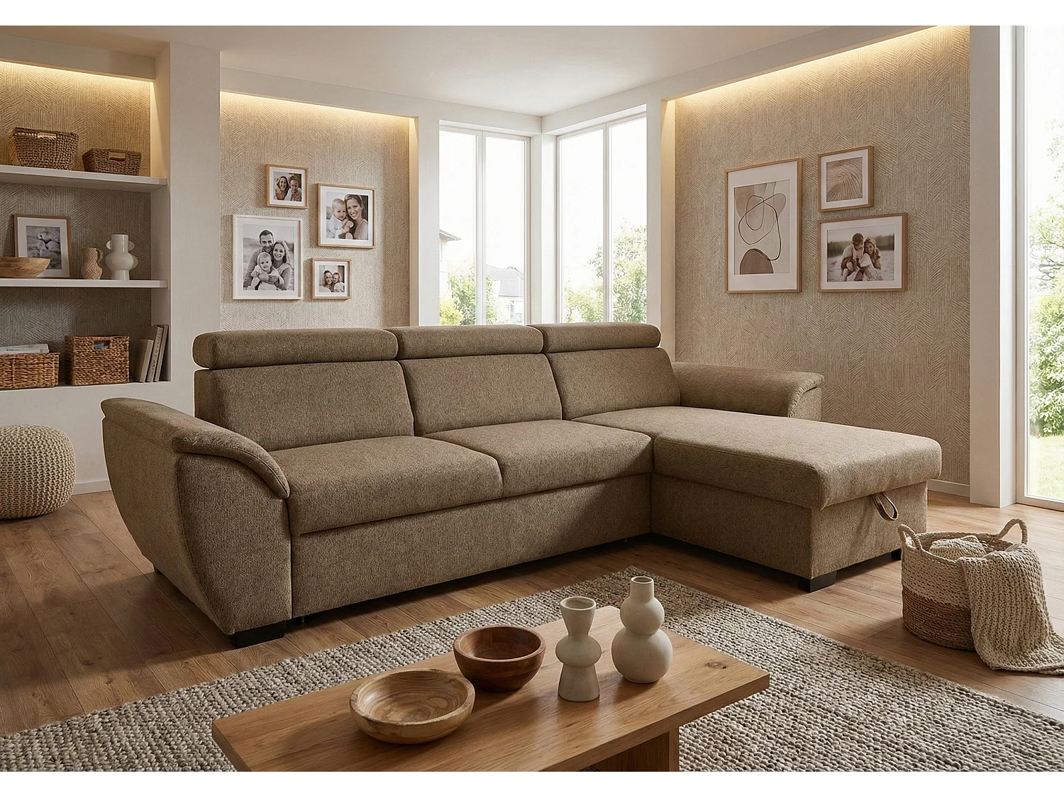 Stella – Moderne hoekbank met elegante afwerking