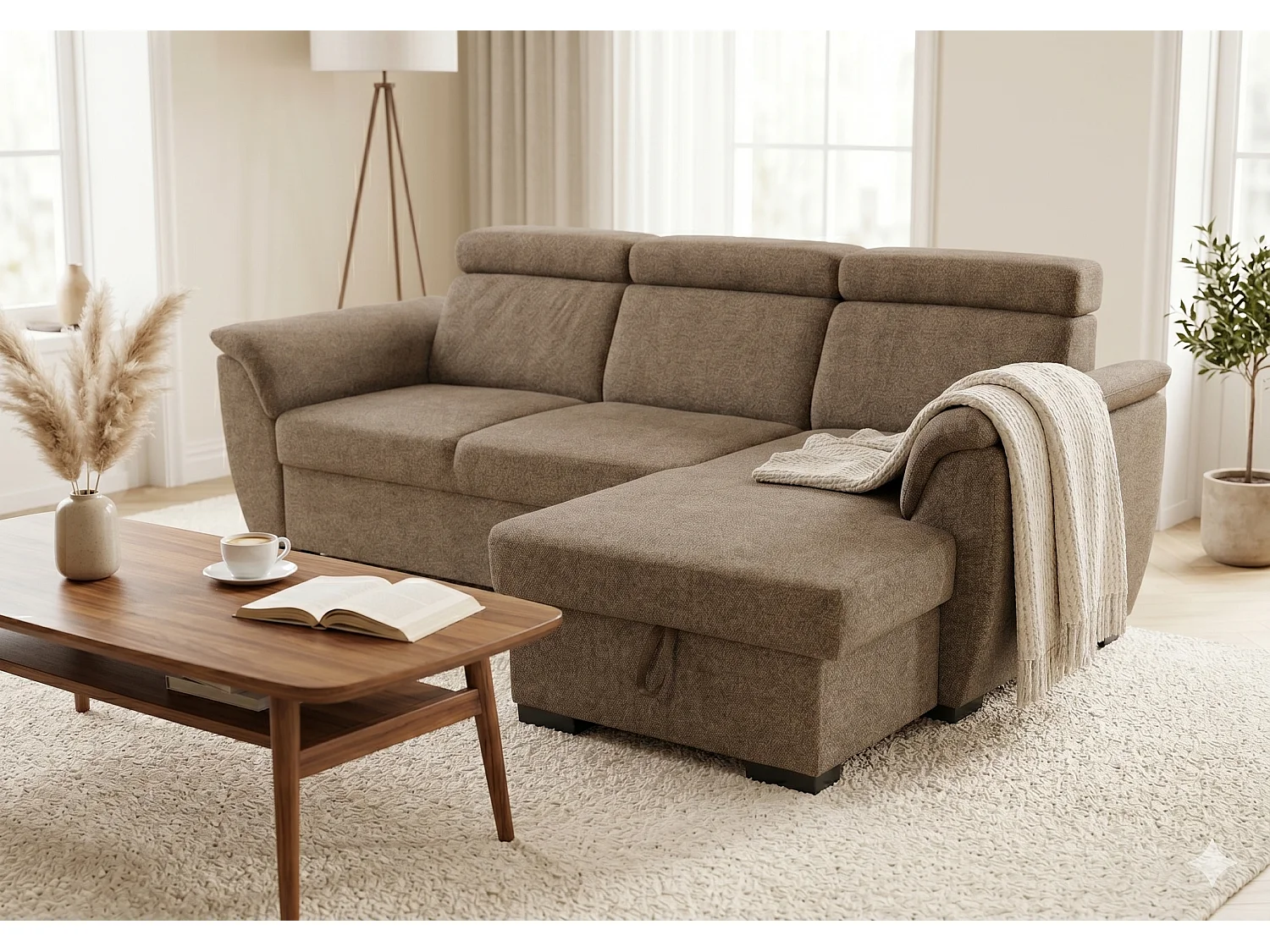 Stella – Canapé d’angle moderne au design élégant