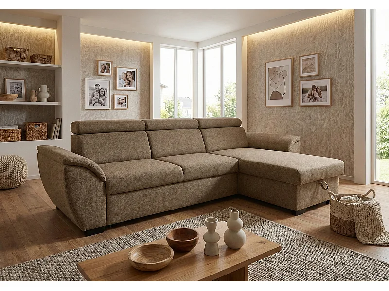 Stella – Canapé d’angle moderne au design élégant