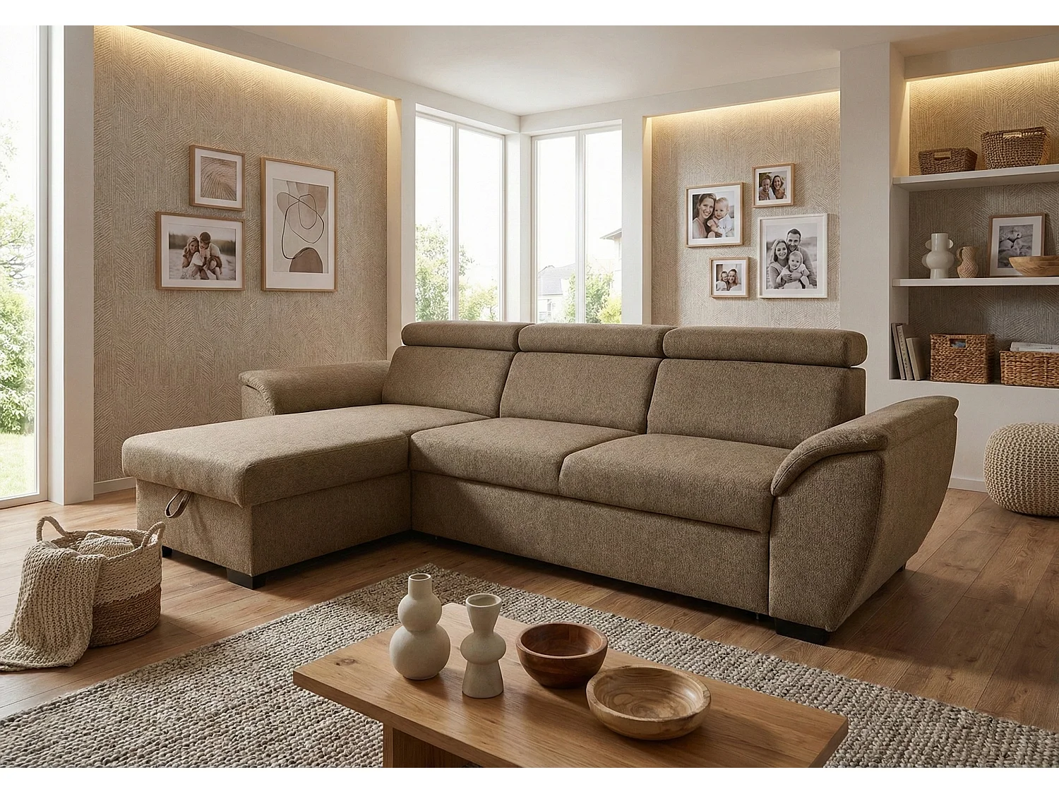 Stella – Moderne hoekbank met elegante afwerking