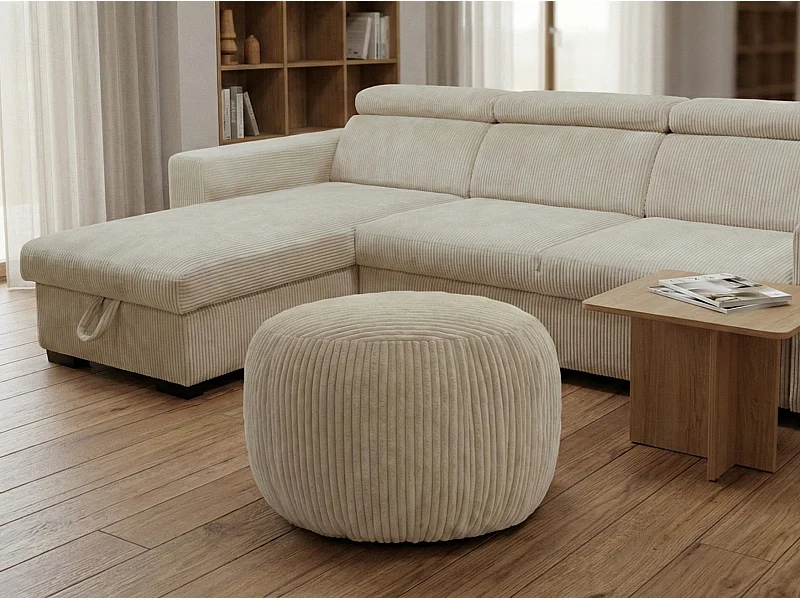 Stilvoller Boho L-Pouf – einzigartiges Design