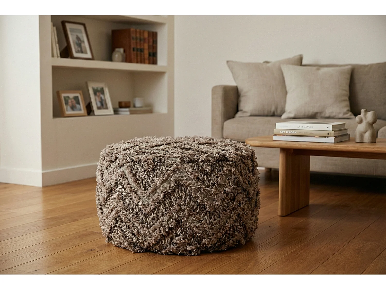 Pouf Boho XL élégant – design unique