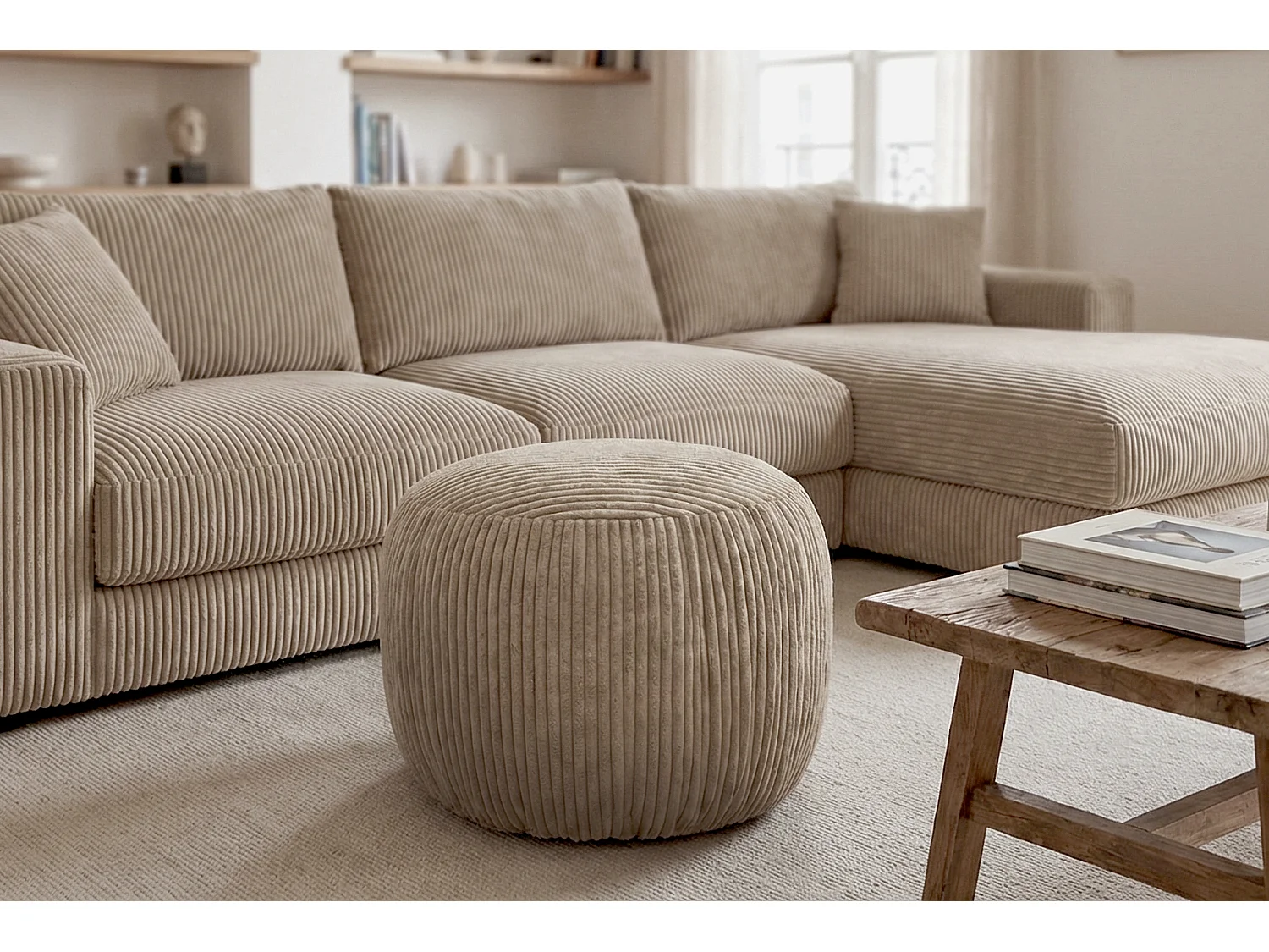 Pouf Boho L élégant – design unique