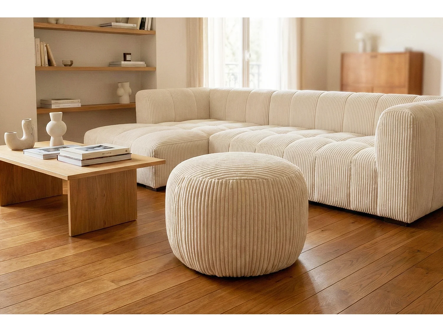 Pouf Boho M élégant – design unique
