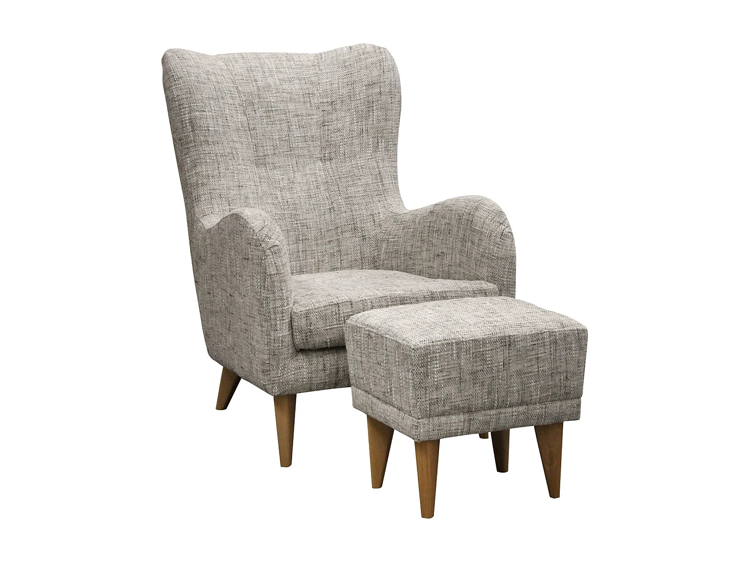 Relaxfauteuil Roland met voetenbank – ergonomisch comfort en tijdloos design