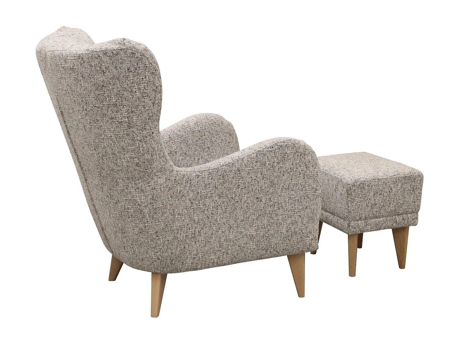 Relaxfauteuil Roland met voetenbank – ergonomisch comfort en tijdloos design