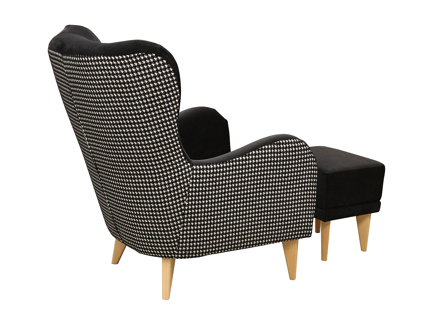 Relaxfauteuil Roland met voetenbank – ergonomisch comfort en tijdloos design