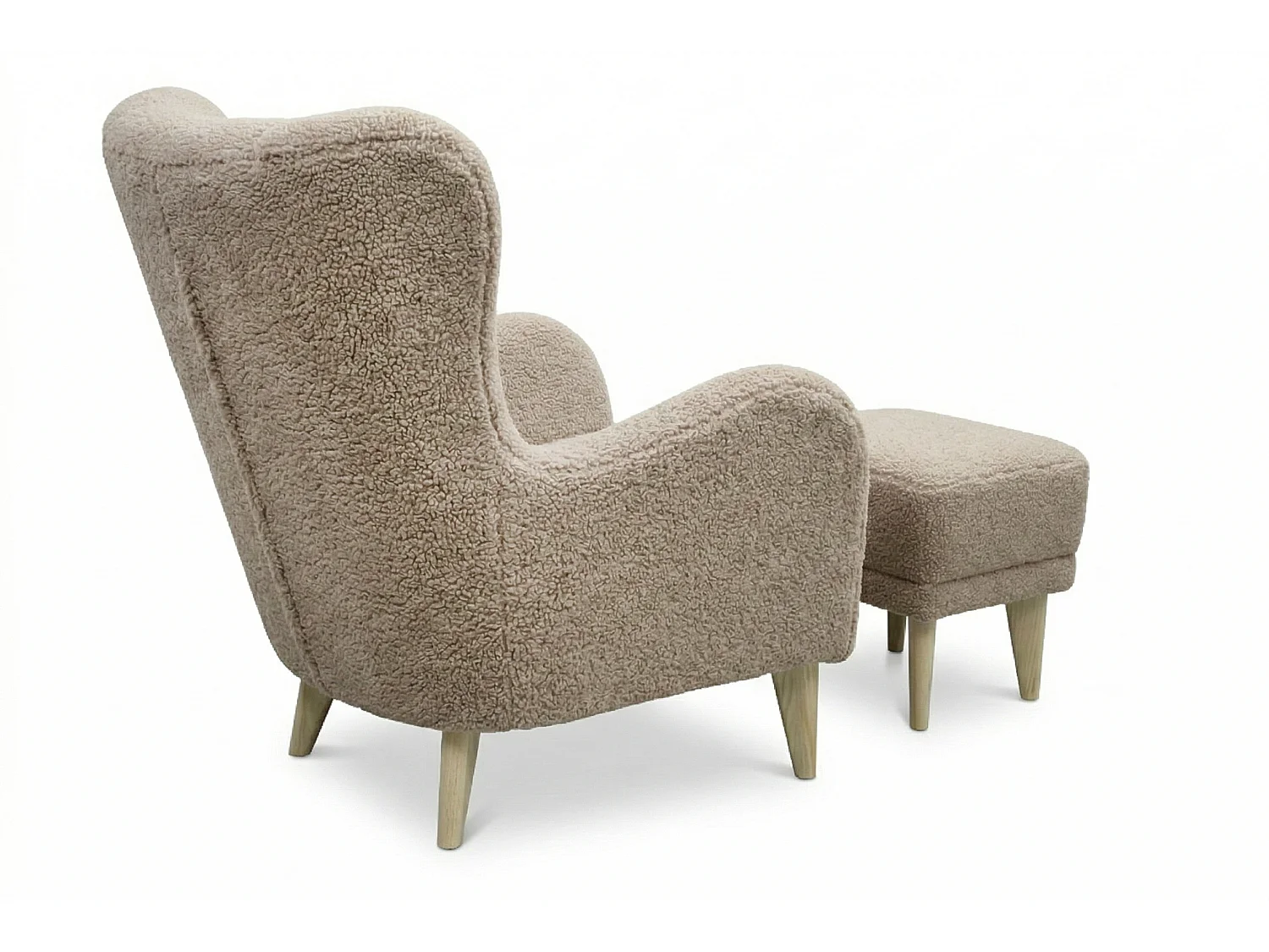 Relaxfauteuil Roland met voetenbank – ergonomisch comfort en tijdloos design