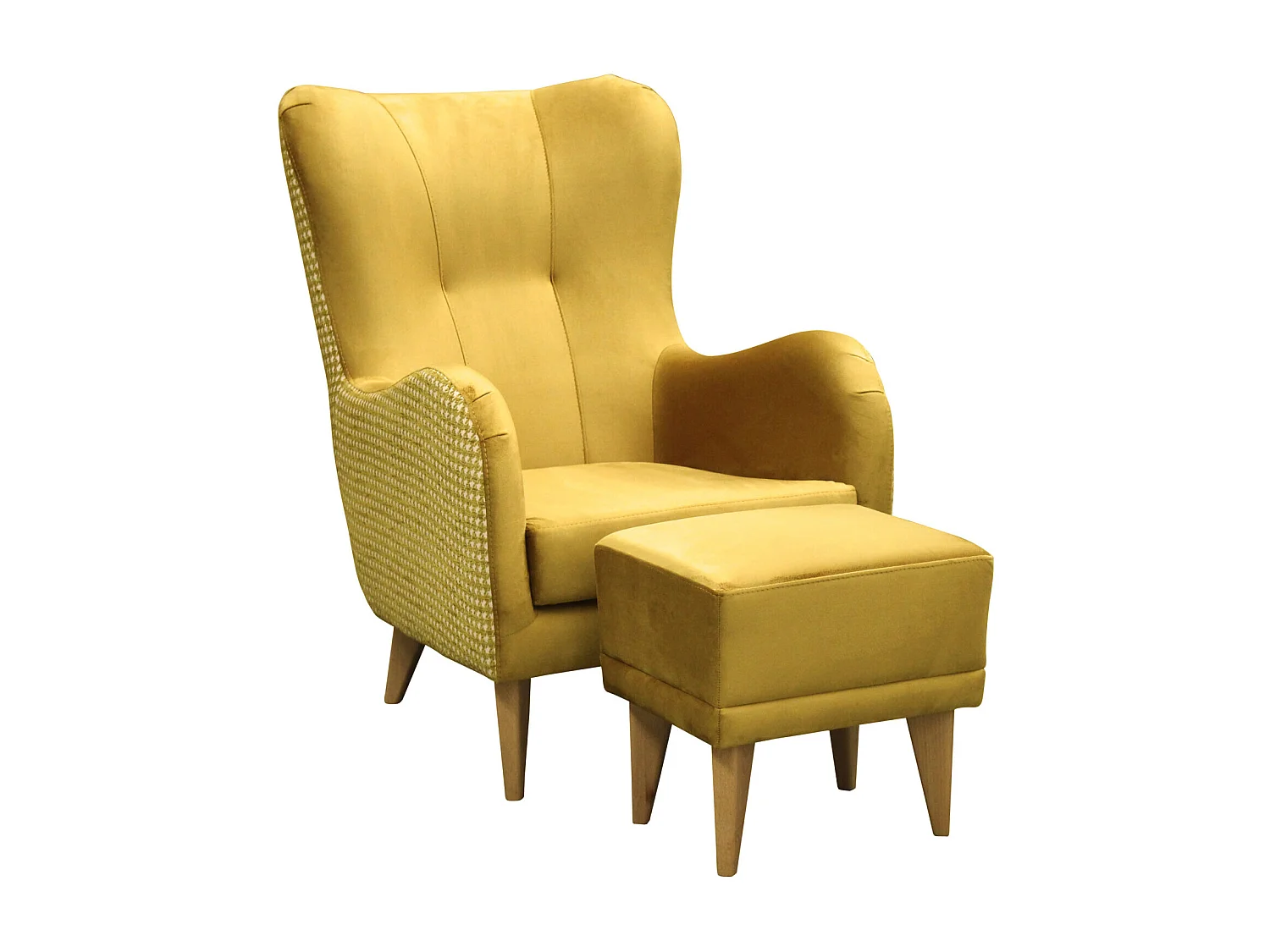 Relaxfauteuil Roland met voetenbank – ergonomisch comfort en tijdloos design