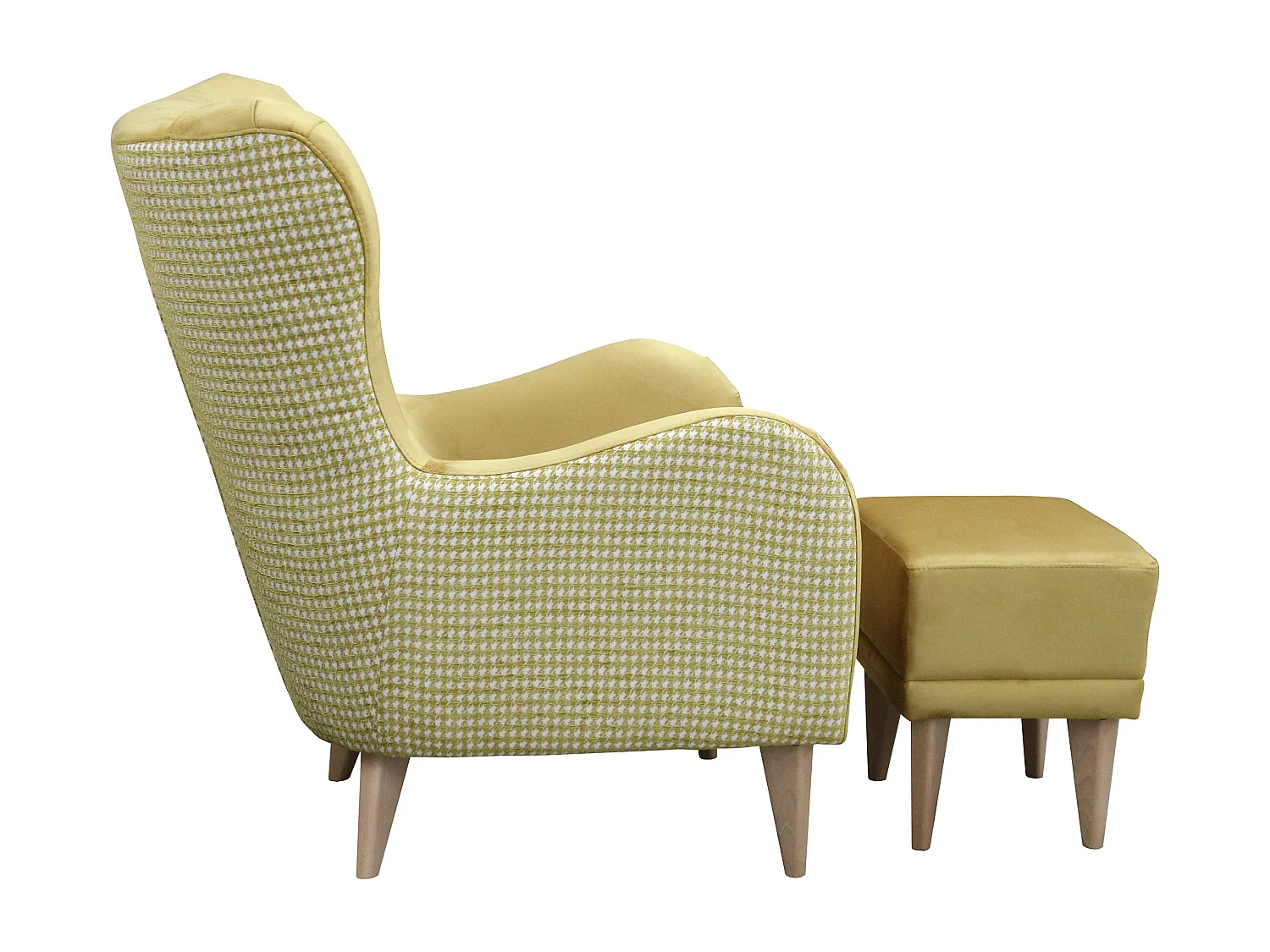 Relaxfauteuil Roland met voetenbank – ergonomisch comfort en tijdloos design