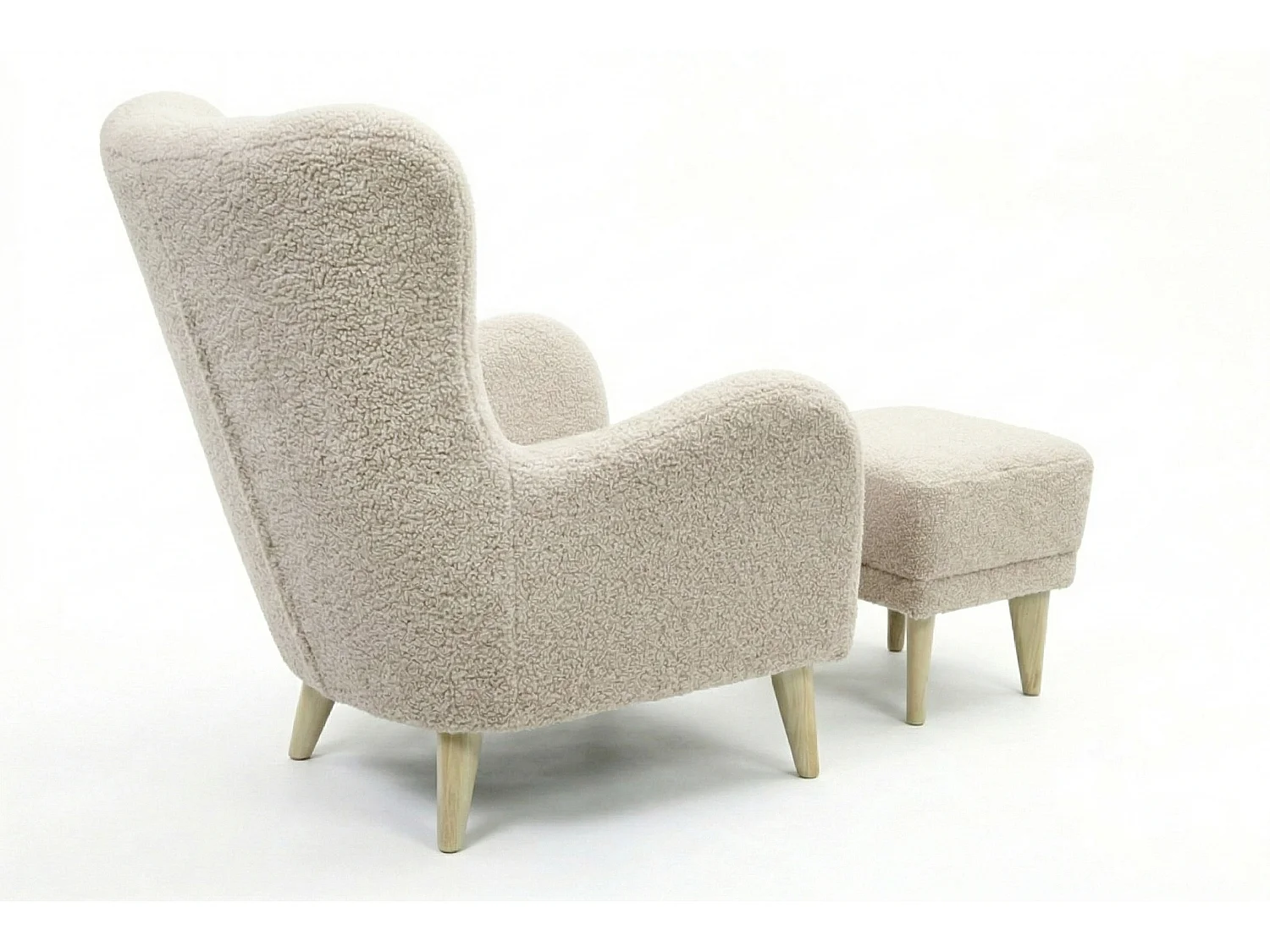 Relaxfauteuil Roland met voetenbank – ergonomisch comfort en tijdloos design