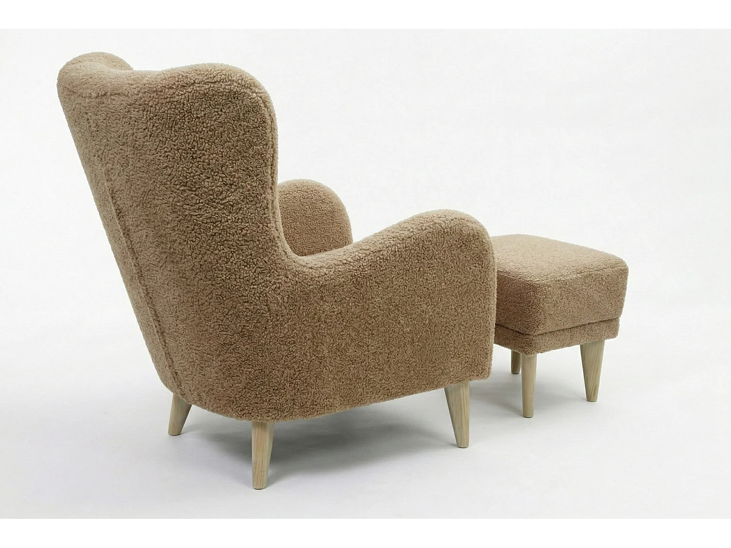 Relaxfauteuil Roland met voetenbank – ergonomisch comfort en tijdloos design