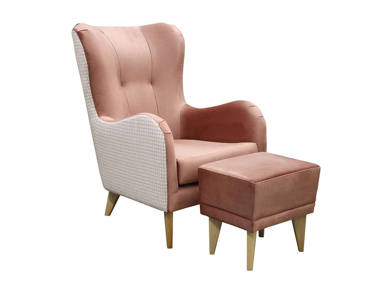 Relaxfauteuil Roland met voetenbank – ergonomisch comfort en tijdloos design